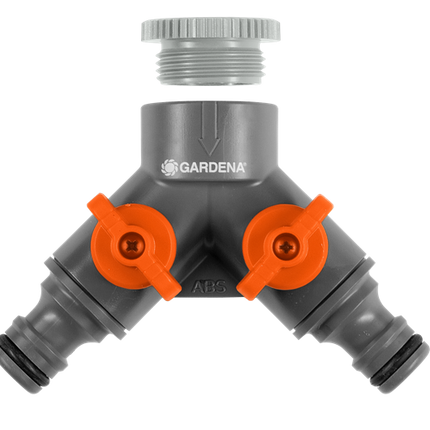 Gardena 936-20 2-wegstuk ventiel 1/2 inch