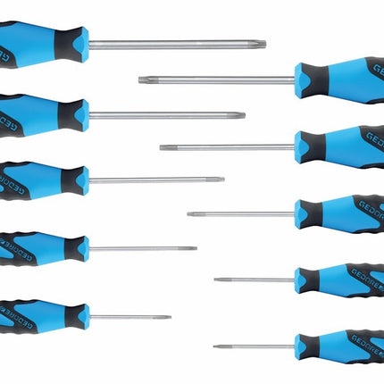 Gedore 3-C schroevendraaierset 10-dlg TORX T7-T40