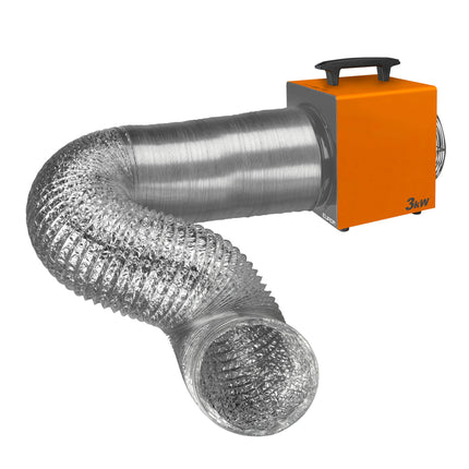 Eurom werkplaatskachel Heat-Duct-Pro 3kW- 332469