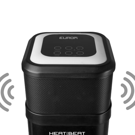 Eurom 2200W terrasverwarming met speakers- 334562