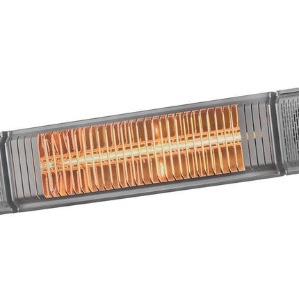 Eurom terrasverwarming met speakers en LED grijs- 334586
