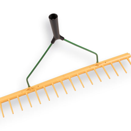 Hooihark kunststof 16 tanden met egaliseerstrip, zonder steel