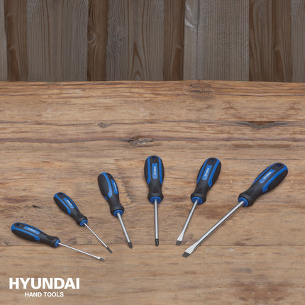 Hyundai 59407 schroevendraaiers 6 stuks