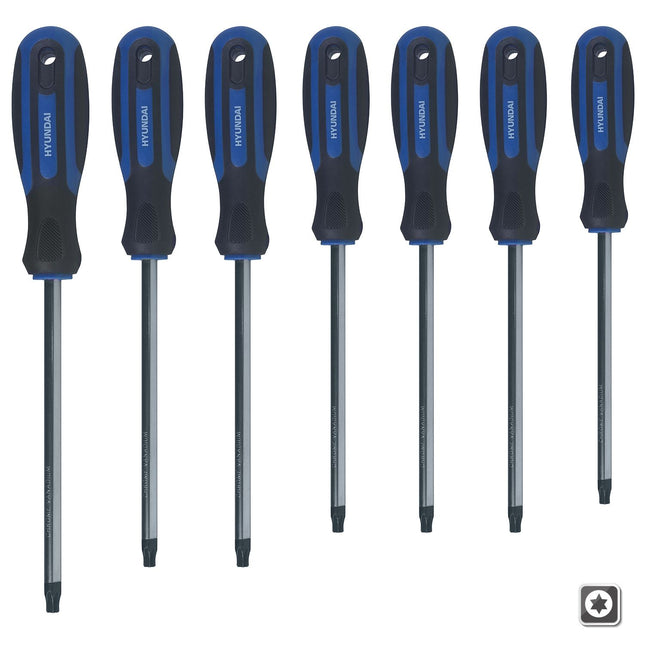Hyundai 59408 Schroevendraaiers Torx 7 stuks