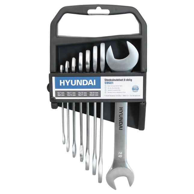 Hyundai 59501 Steeksleutel set 8-delig