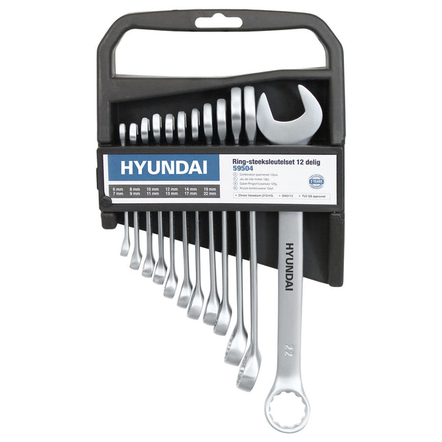 Hyundai 59504 Ring- steeksleutel 12-delig