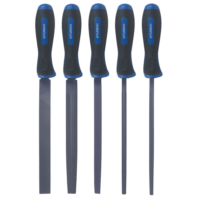 Hyundai 59572 Vijlenset 5 delig 8''