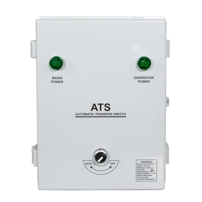 ITCPOWER ATS box 80A (230V) voor generatoren