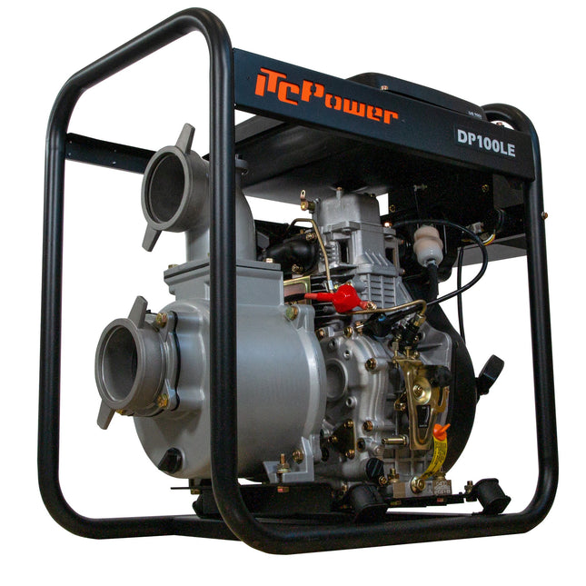 ITCPOWER DP100LE waterpomp diesel 418CC - 10.0pk (90,0 m3/h)