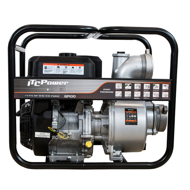 ITCPOWER GP100 Benzinewaterpomp