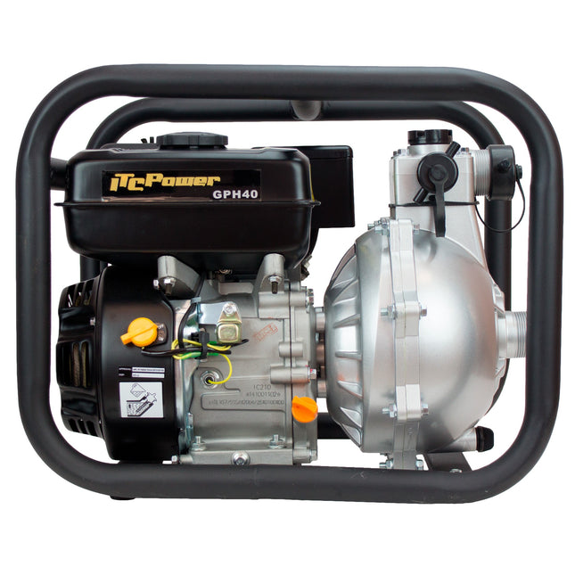 ITCPOWER GPH40 hogedruk waterpomp benzine 208CC - 7,0pk (20m3/h)