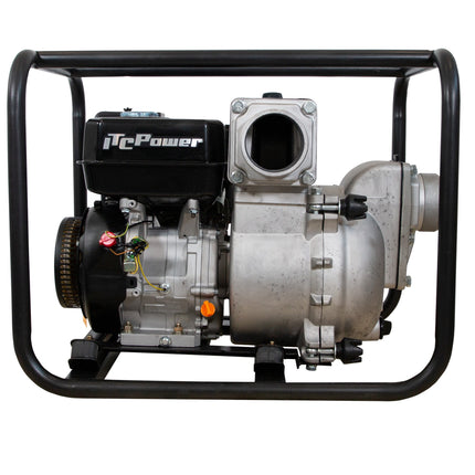 ITCPOWER GTP100X vuil waterpomp benzine 420CC - 14.0pk (102 m3/h)