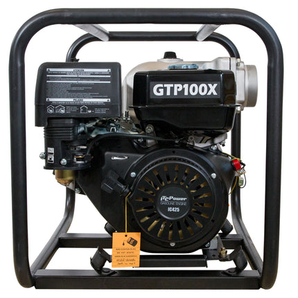 ITCPOWER GTP100X vuil waterpomp benzine 420CC - 14.0pk (102 m3/h)