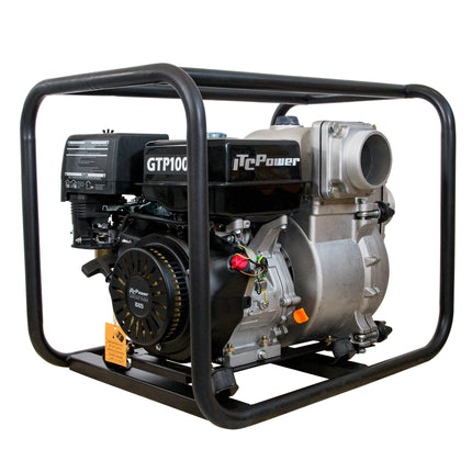 ITCPOWER GTP100X vuil waterpomp benzine 420CC - 14.0pk (102 m3/h)
