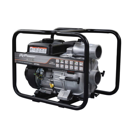 ITCPOWER GTP80 vuil waterpomp benzine 208CC - 7.0pk (45 m3/h)