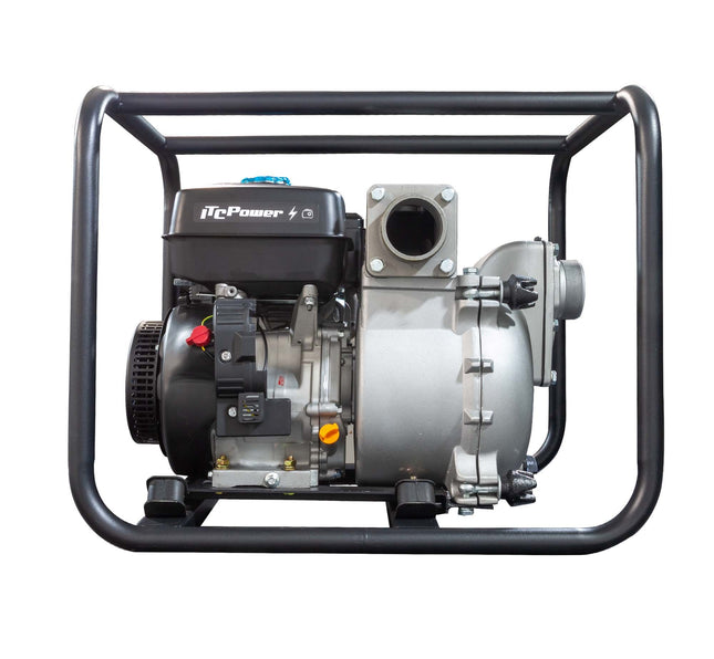 ITCPOWER GTP80X vuil waterpomp benzine 420CC - 14.0pk (78 m3/h)