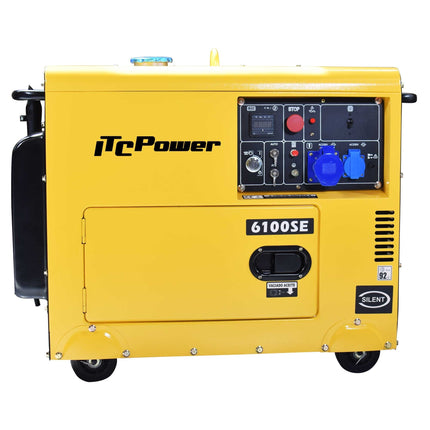 ITCPOWER NT6100SE diesel generator 5000W 230V