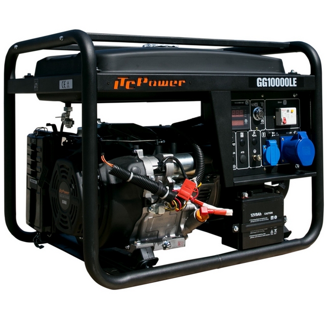IITCPOWER GG10000LE benzine aggregaat 7500W 230V