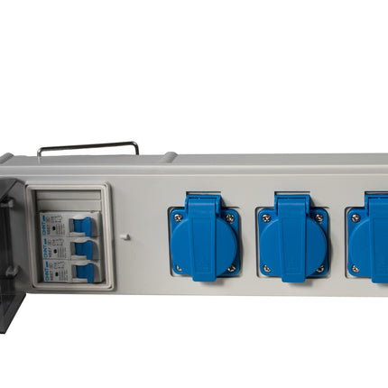 ITCPOWER Stekkeradapter van 32A naar 3x 16A met groepsschakelaar