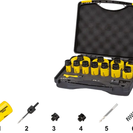 International Tools ECO PRO HSS-Co Bi-Metal gatzagenset Quick-Change