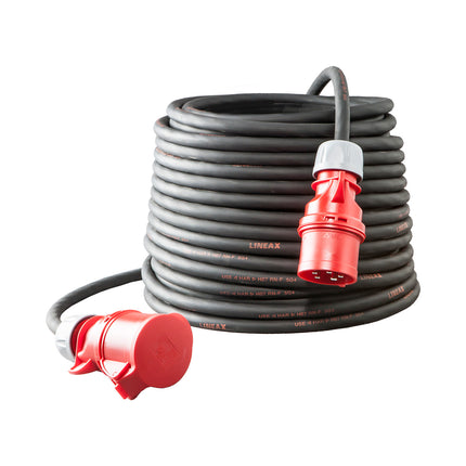 Keraf Verlengkabel CEE 32A 5p 5m 5x4 mm² H07RN-F - 106249