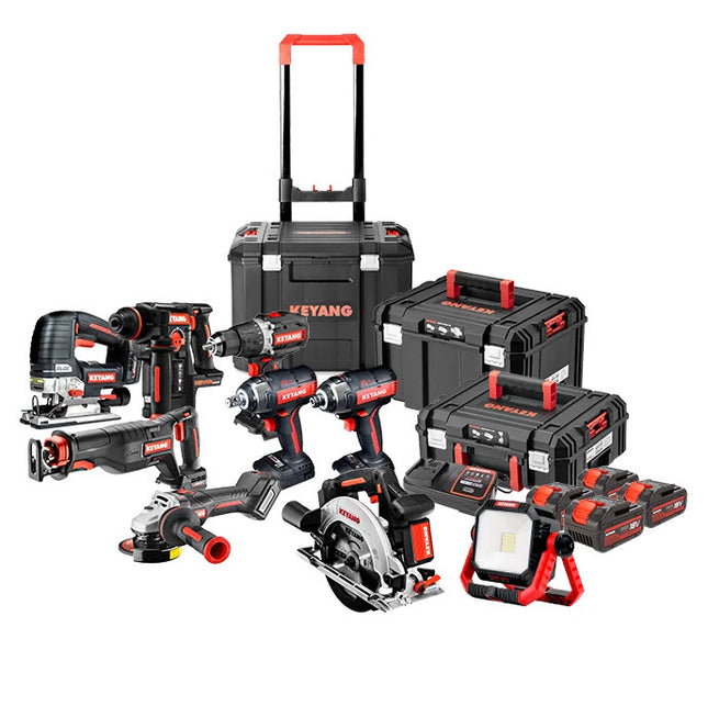 Keyang PP23.4 Accu set – 9 Machines – Geleverd in Trolley & 2 koffers