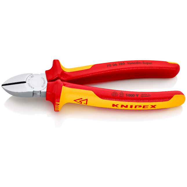 Knipex Zijsnijtang 180mm VDE