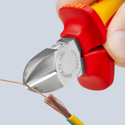 Knipex Zijsnijtang 180mm VDE
