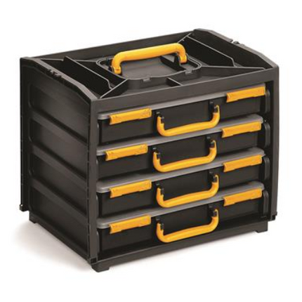 Raaco Assortimentsdoos Handybox met 4 vakkendozen