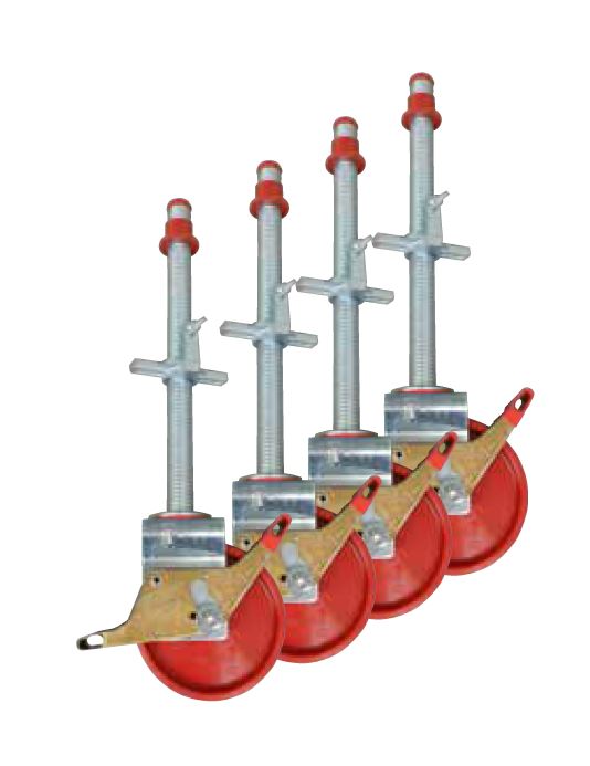 Little Jumbo Steigerwiel met spindel 4 stuks -411400204