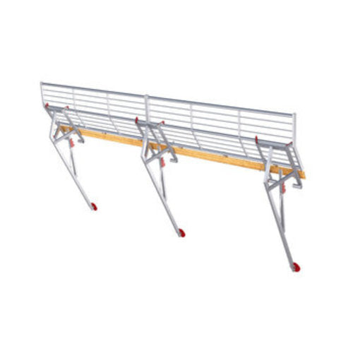 Little jumbo RSS dakrandbeveiliging voor hellend dak 30 meter - 43813000