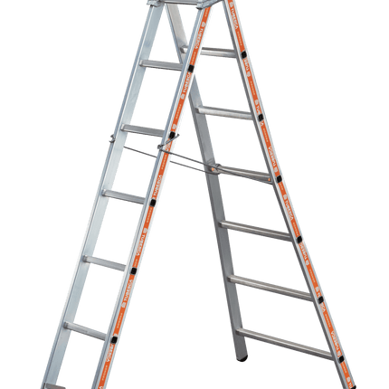Little jumbo Reformladder 2x14 met uitgebogen bomen- 1201252014