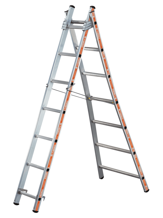 Little jumbo Reformladder 2x14 met uitgebogen bomen- 1201252014