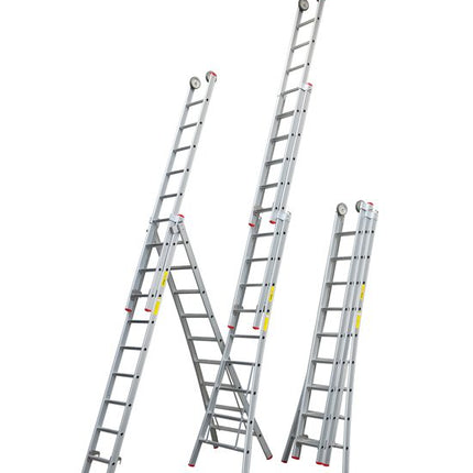 Little jumbo Reformladder 3x8 geanodiseerd uitgebogen bomen- 1250600308