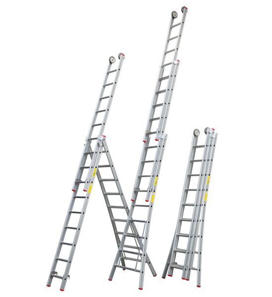 Little jumbo Reformladder 3x8 geanodiseerd uitgebogen bomen- 1250600308