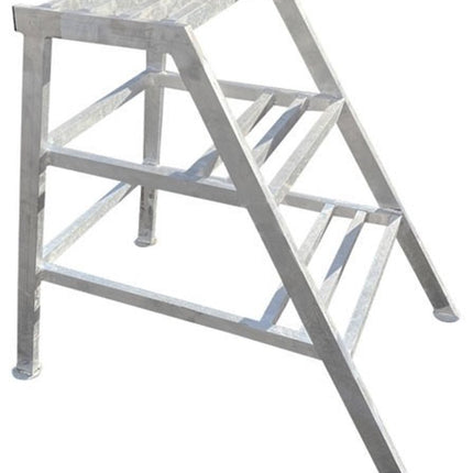 Little jumbo Stukadoorstrap aluminium 3 treden (75 cm) - 121101008