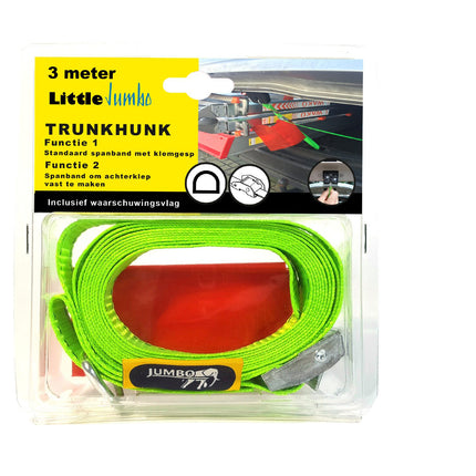 Little jumbo TrunkHunk kofferbaksluiting