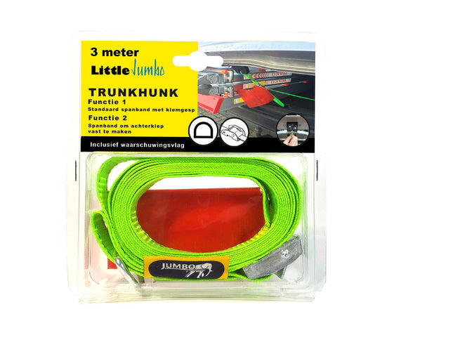 Little jumbo TrunkHunk kofferbaksluiting