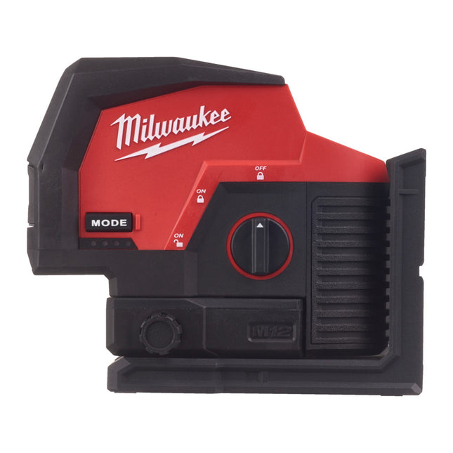 Milwaukee Groene Kruislijnlaser/ loodlaser M12 CLLP-0C