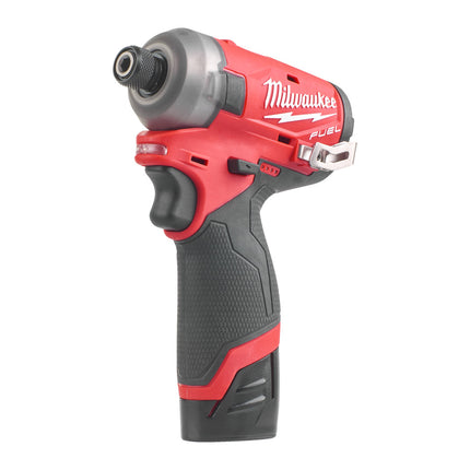 Milwaukee M12FQID-202X 1/4" hex hydrau slagschroevendraaier