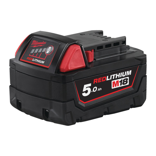 Milwaukee M18 B5.0 ah accu- redlithium