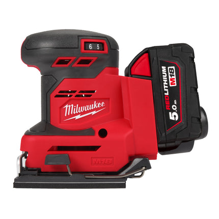 Milwaukee M18 BQSS-502B 18V Li-Ion Accu Vlakschuurmachine-4933479967