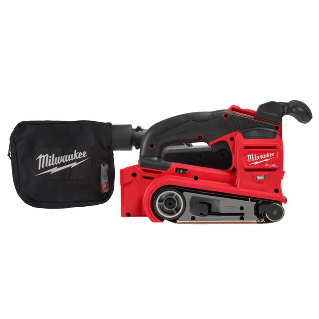 Milwaukee M18 FBTS75-0 18V Li-Ion Accu Bandschuurmachine-4933479614