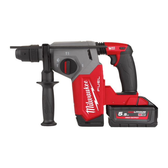 Milwaukee M18 FHX-552X SDS-plus hamer 4-standen met FIXTEC