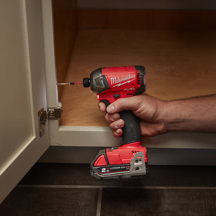 Milwaukee M12FQID-202X 1/4" hex hydrau slagschroevendraaier
