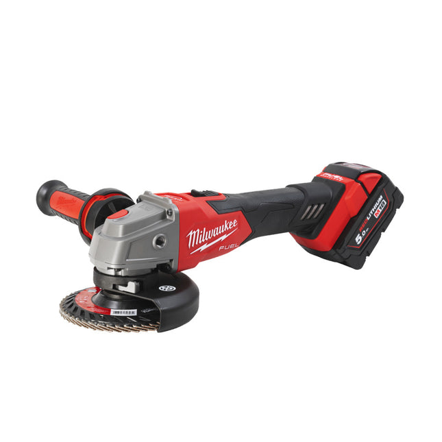 Milwaukee Li-Ion haakse slijpmachine 125mm M18 FSAG125XB-502X