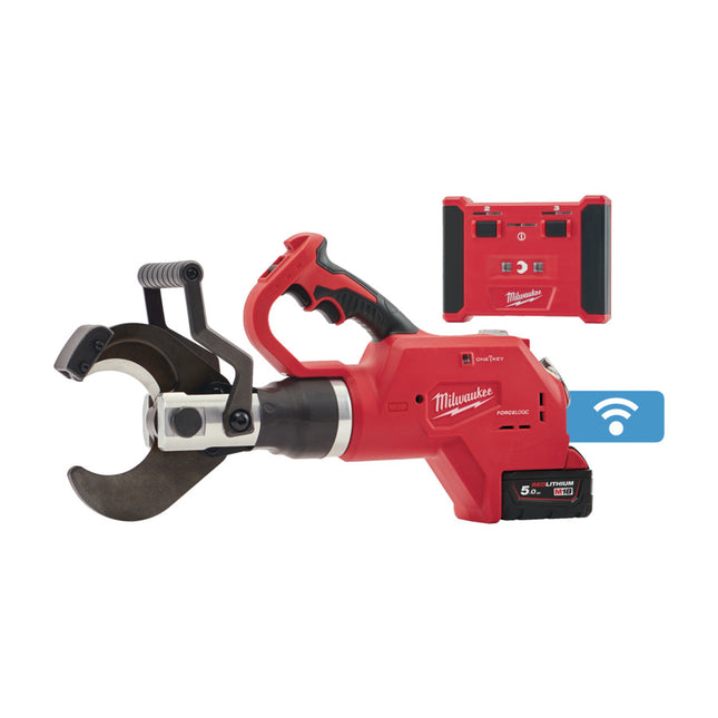 Milwaukee Li-Ion kabelkniptang M18 HCC75R-502C (met afstandbediening)