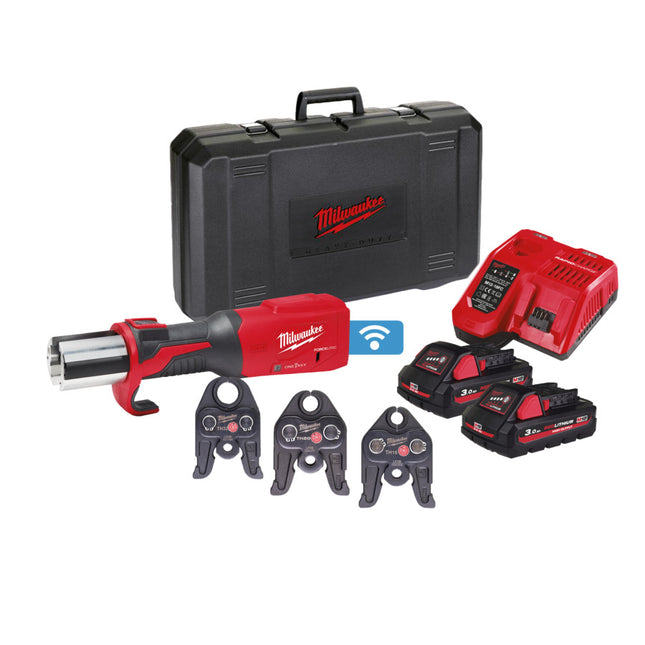 Milwaukee Koolborstelloos Persgereedschap M18 ONEBLHPT-302C TH-set