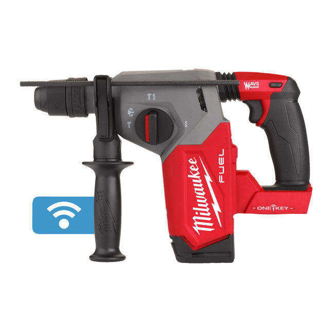 Milwaukee M18 ONEFHX-0X FUEL™ ONE-KEY™ SDS-plus 26 mm hamer met 4 standen en FIXTEC™