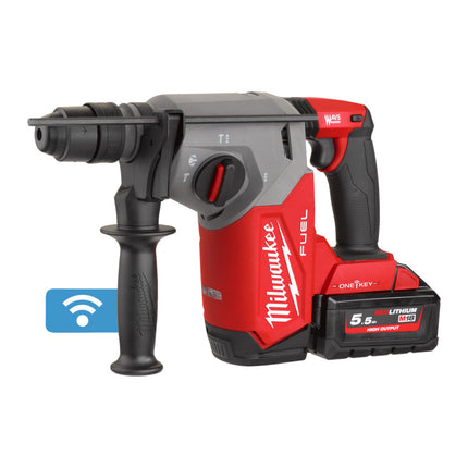 Milwaukee M18 ONEFHX-552X SDS-plus hamer 26 mm 4 standen ONE-KEY en FIXTEC